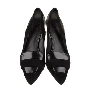 Tory Burch Women’s Black Suede Pumps Size 7.5